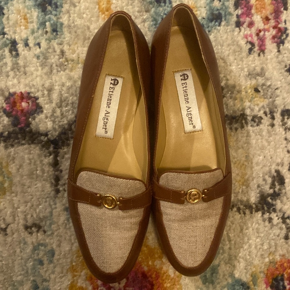 Leather flats perfect for work